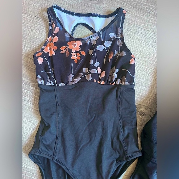 Black dance leotard Danz N Motion size 6 - 7 - Picture 4 of 5